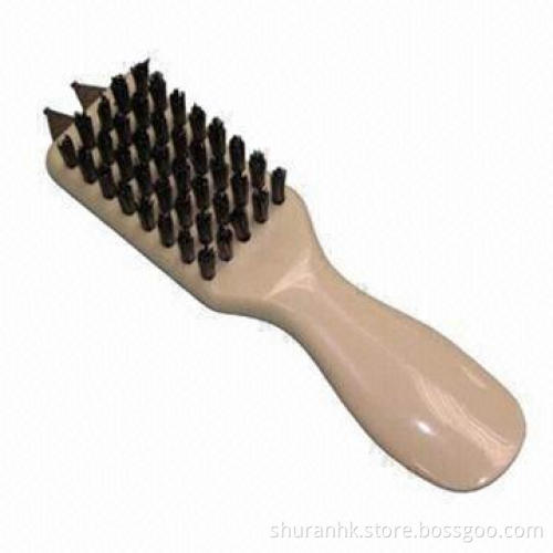 Golf Accessory with Wooden Handle Clean Brush and Brass Bristle